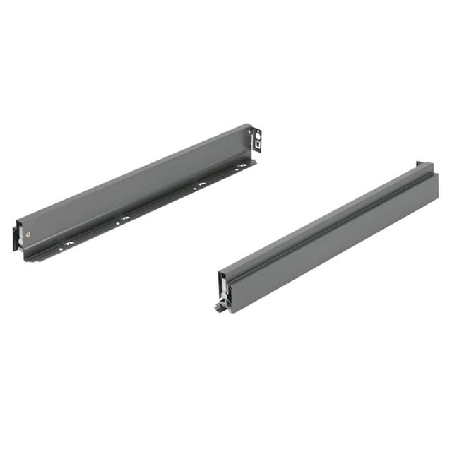Grass Nova Pro Scala 2-1/2" High, Stone Finish Drawer Member