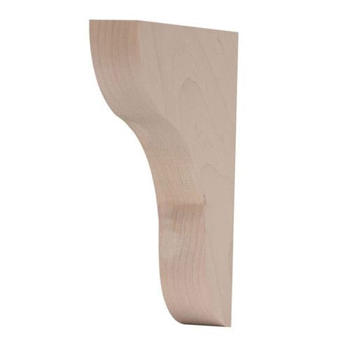 10" x 1-3/4" x 8" Machined Corbel, Maple