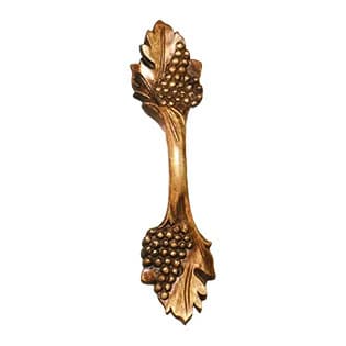 8-1/2" Grape Vertical Wood Pull, Oak