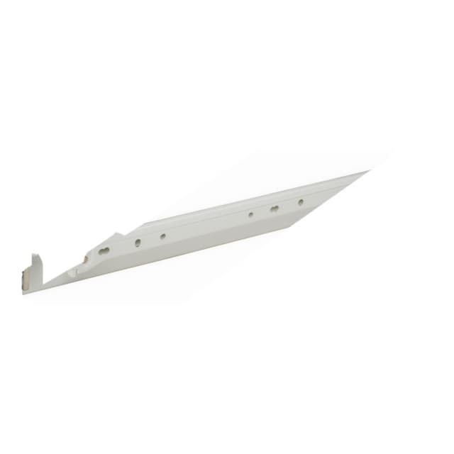Zargen 6035 Drawer Side Slide with 100lb Capacity, 1-11/16", White Epoxy, 20