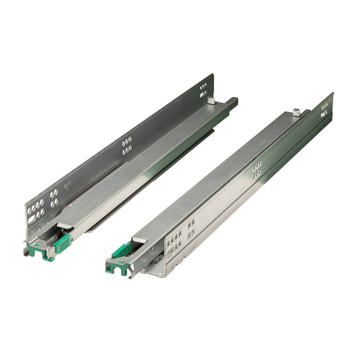 18" Dynapro 2.0 Undermount Drawer Slide for 5/8" Material, 100lb Capacity, Full Extension, Soft-Closing
