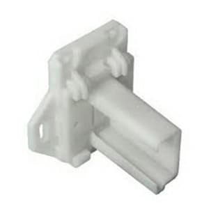 Left Hand Adjustable Rear Mount Bracket, White