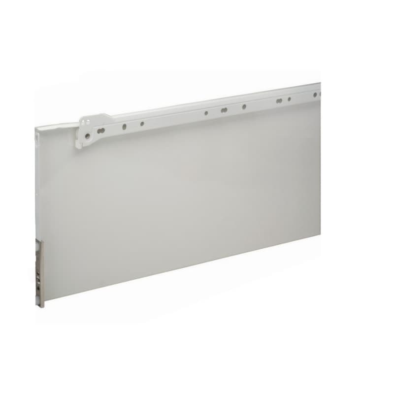 Zargen 6436 Drawer Slide with 100lb Capacity, 3/4 Extension, 9", White Epoxy, 22