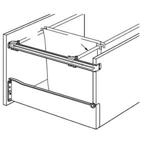 Pendaflex 28" File Bar, White
