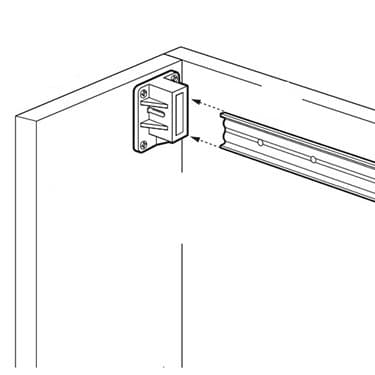Pendaflex Partition Bracket, White