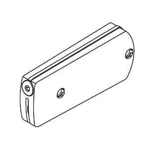 Kinvaro D-S 40N Spring Flap Stay, White