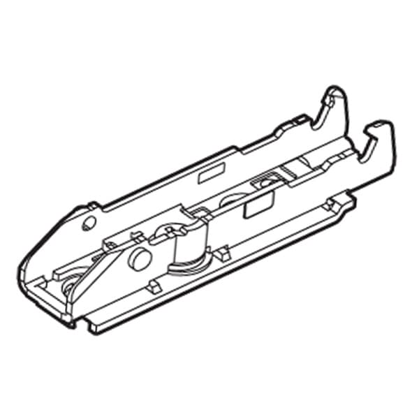 Grass Tiomos, In-Line Mounting Plate, 2-Point Fixing, For Wood Screws
