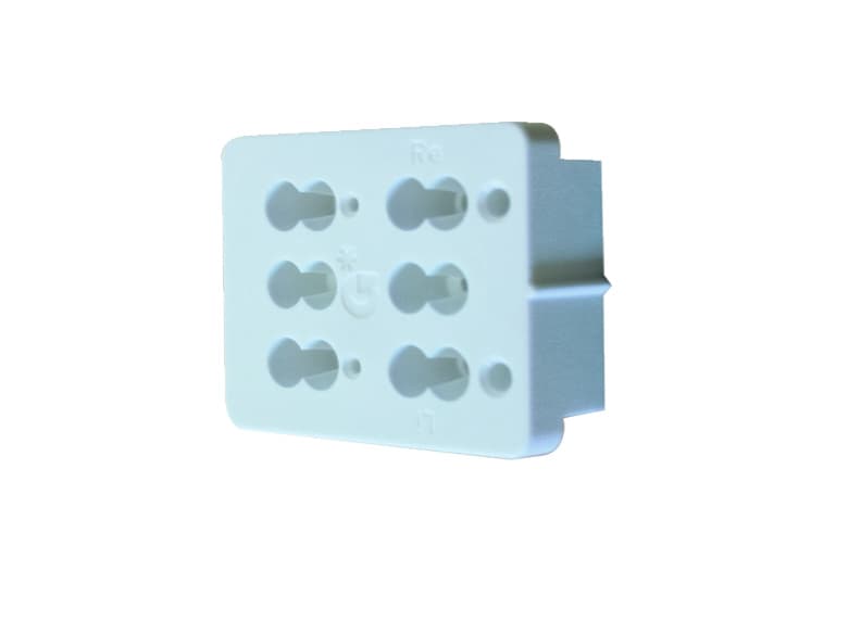 Nova Pro Cabinet Member Spacer, White