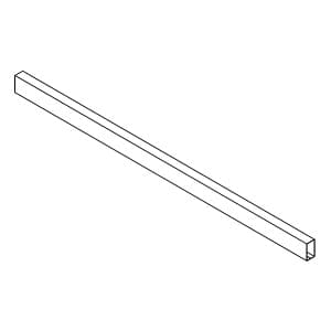 Nova Pro Scala 1150mm Divider Railing, Stone (100/Box)