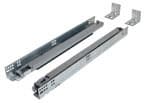 9" Dynapro 19 3D Undermount Drawer Slide for 3/4" Material, 100lb Capacity Full Extension Soft-Closing