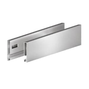 Vionaro H121 Drawer Slide, 4-3/4", Graphite, 15