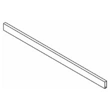 Vionaro Cross Divider Rail, White, 44-1/4"