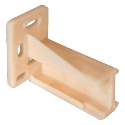 6600 Right Hand Adjustible Socket, Rear-Mount, White