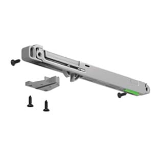 Zargen Damper Set with 66lb Capacity, Soft-Closing, Gray