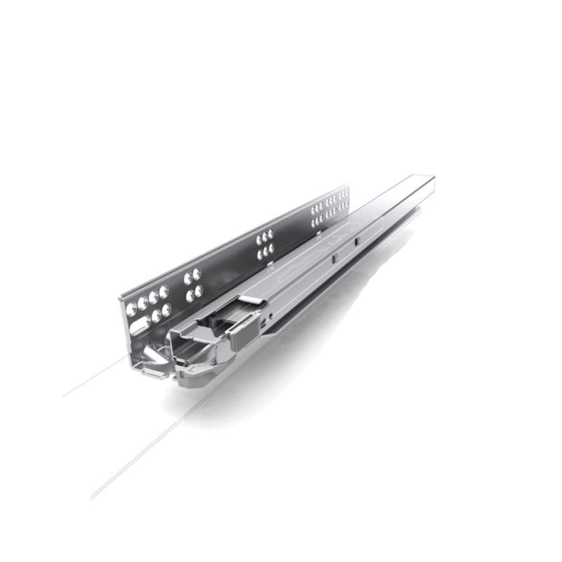 18" Dynapro 16 2D Left-Side Undermount Drawer Slide for 5/8" Material, 100lb Capacity Full Extension Soft-Closing Bulk