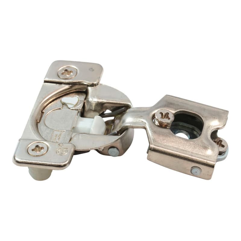 TEC 864 108° Opening Wrap-Around Face Frame Hinge, 42mm Boring Pattern, Soft-Closing, 1/2" Overlay, Dowelled