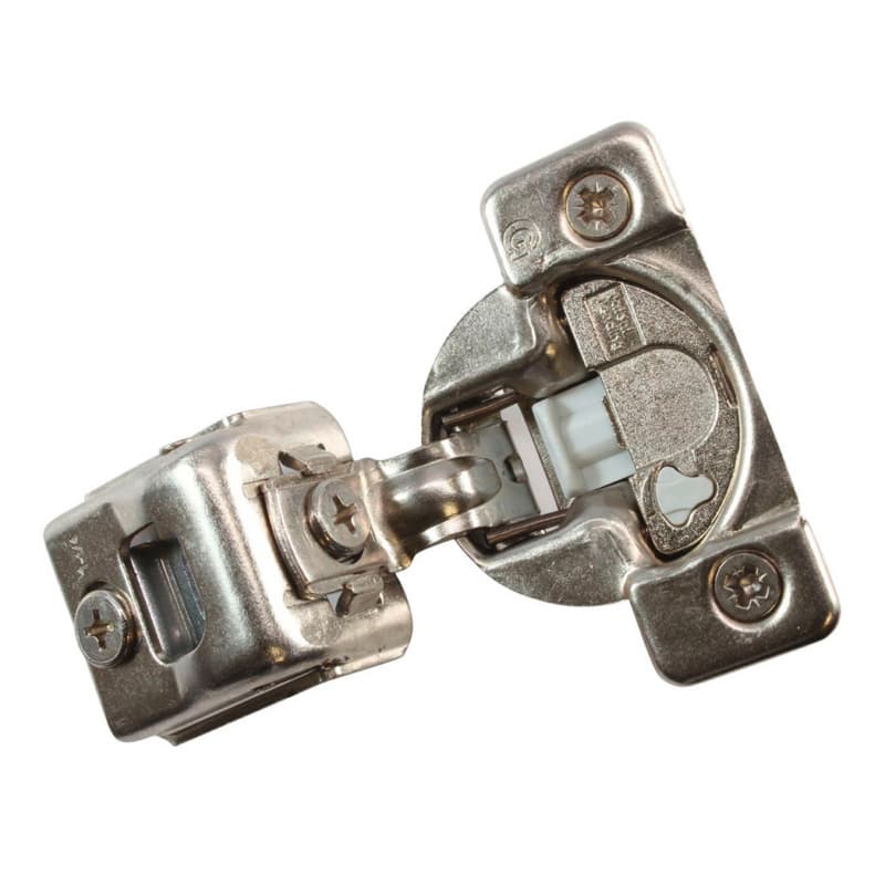 TEC 864 108° Opening Wrap-Around Face Frame Hinge, 42mm Boring Pattern, Soft-Closing, 1-1/4" Overlay, Dowelled