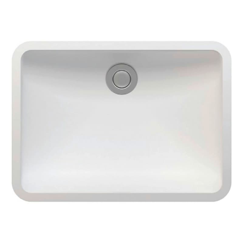 379 ADA VNTY SNK NO OVERFLOW ARCTIC WH, DBS379-1001