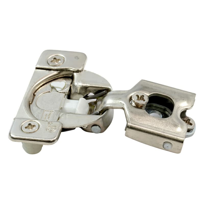 Tec 863 108° Opening Euro Face Frame Hinge, 42mm Boring Pattern, Self-Closing, Variable Overlay, Dowelled