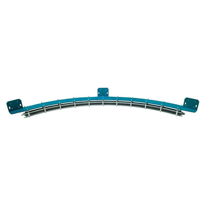 3' 45° Radius Rail Corner
