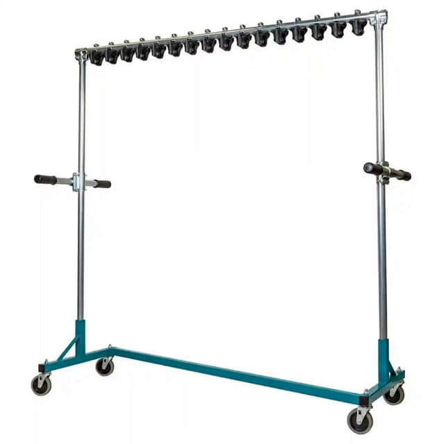 Rolling Rack with Single PivotPoint Spray Hub attached