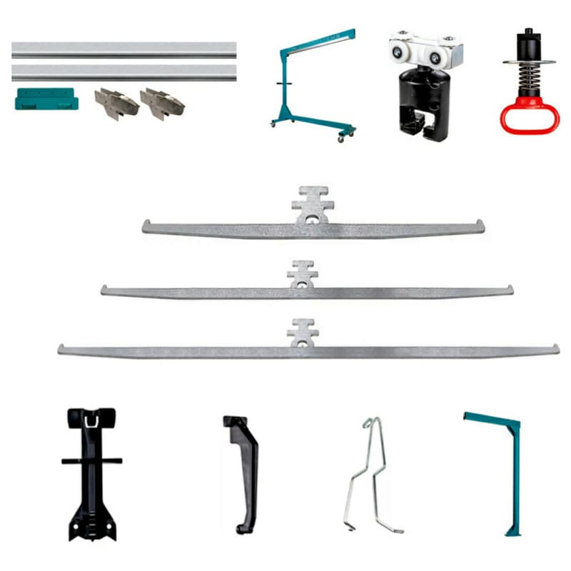 PivotLine 12' Straight Floor Mount Quick-Start Kit