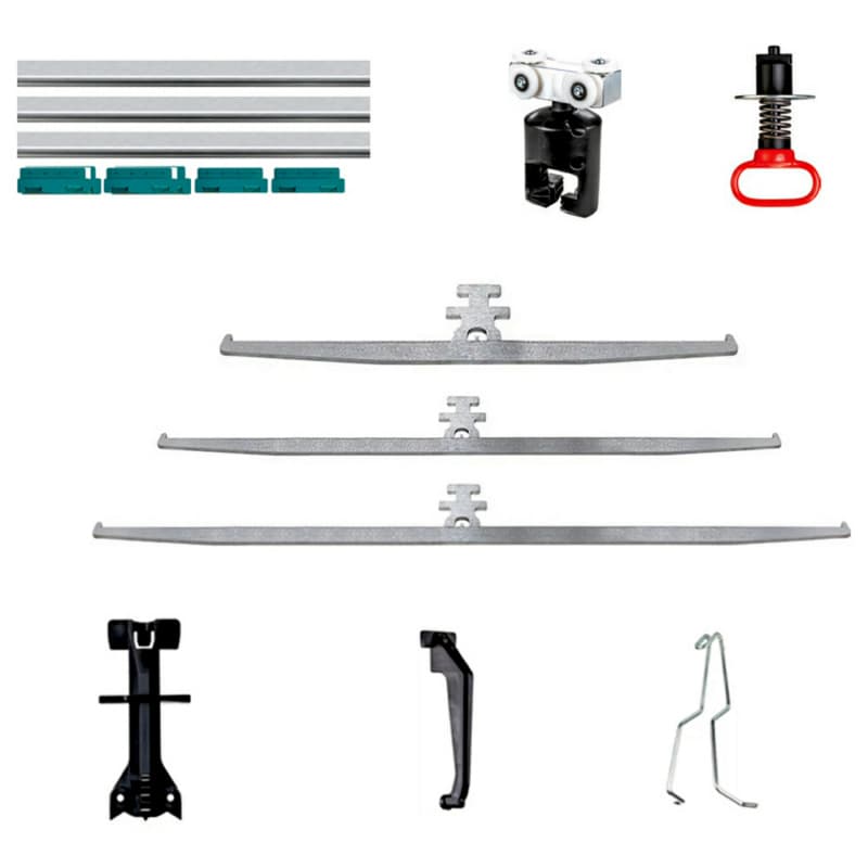 PivotLine 18' Straight Ceiling Mount Quick-Start Kit