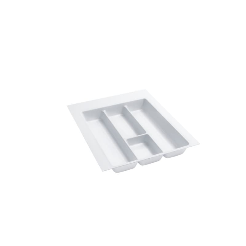 17-1/2" Utility Tray, Glossy White