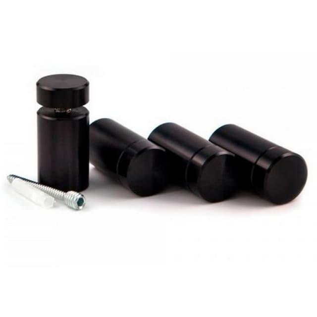 1" Diameter x 1-1/2" Long Standoff Kit, Satin Clear Anodized