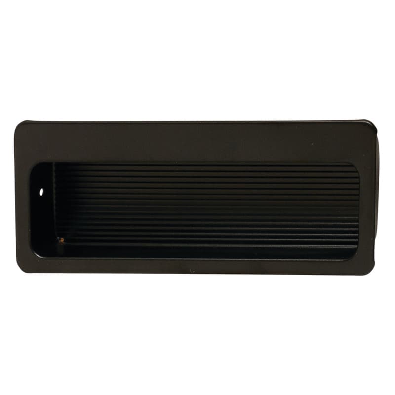 100mm Flush Pull, Matte Black