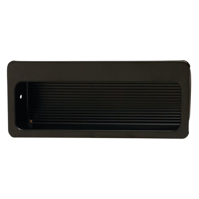 100mm Flush Pull, Matte Black