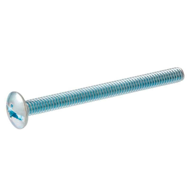 25mm Flat Head Machine Screw, Phillips-Slot Drive M4 Thread, Zinc-Plated, Box of Hundred by Hafele