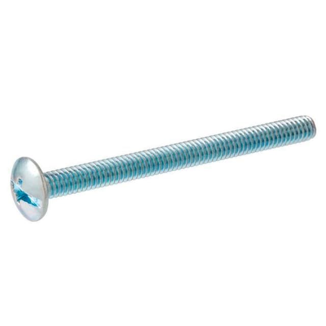 25mm Flat Head Machine Screw, Phillips-Slot Drive M4 Thread, Zinc-Plated, Box of Hundred by Hafele