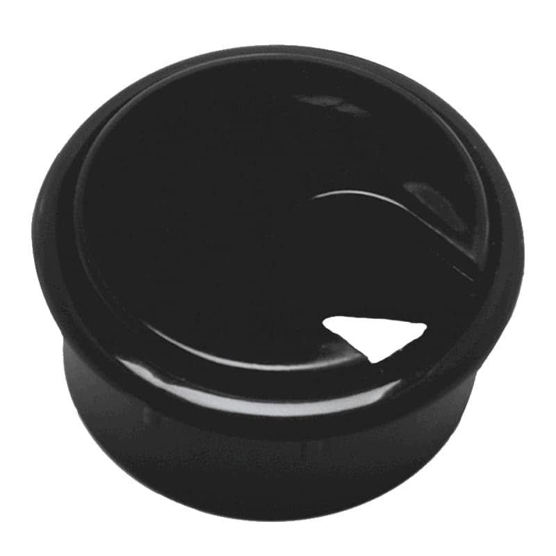 6320 2" 1-Piece Wire Grommet Liner, Black