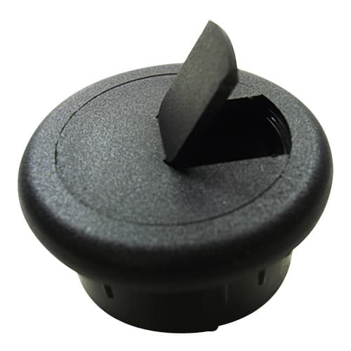 6660 3-3/4" 2-Piece Cable Grommet, Black
