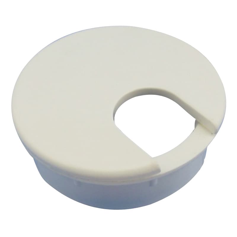 6730 2-1/2" 2-Piece Economy Wire Grommet, White