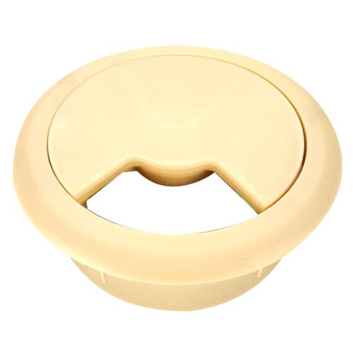 60mm Wire Grommet, Almond, 72mm