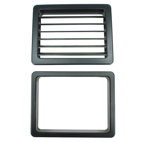 Hardware Concepts 6437 Rectangular Two Piece Plastic Ventilation Grommet