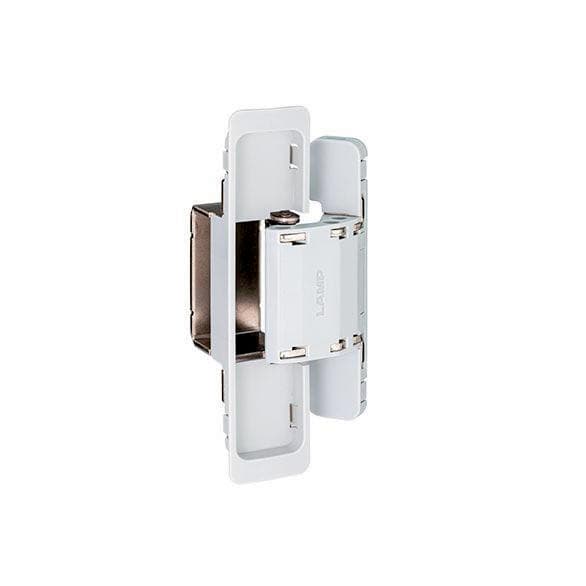 HES2S 3-Way Adjustable Concealed 125° Opening Hinge (Frame-Surface Mount), Light Grey