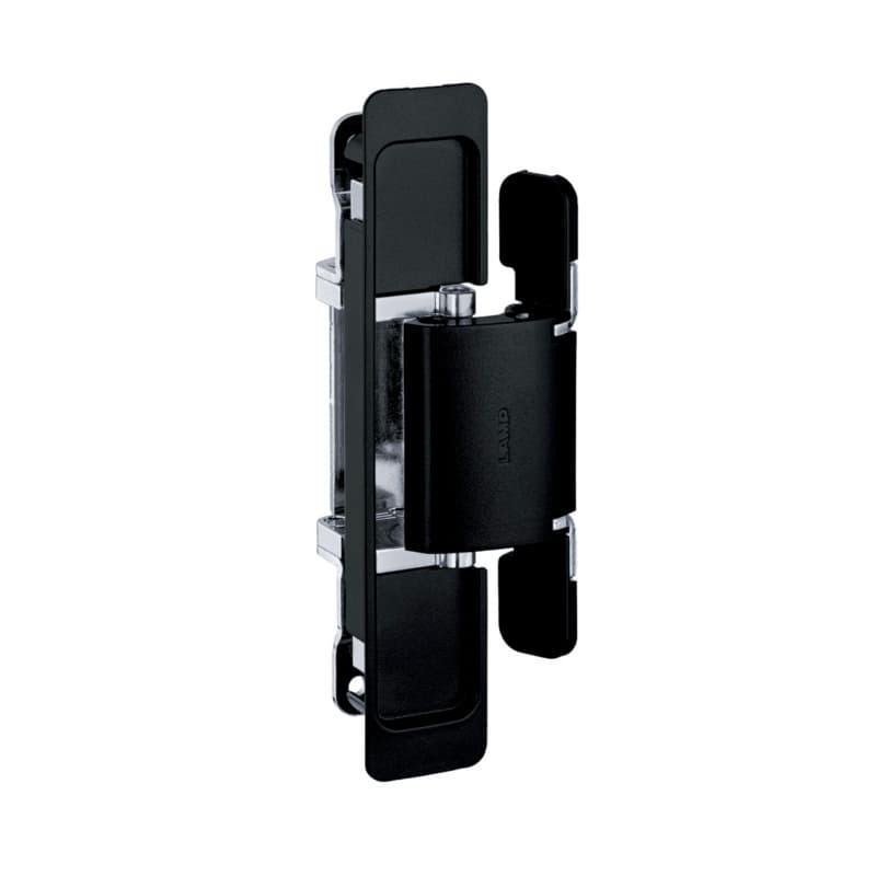 HES2S 3-Way Adjustable Concealed 110° Opening Hinge (Frame-Surface Mount), Black