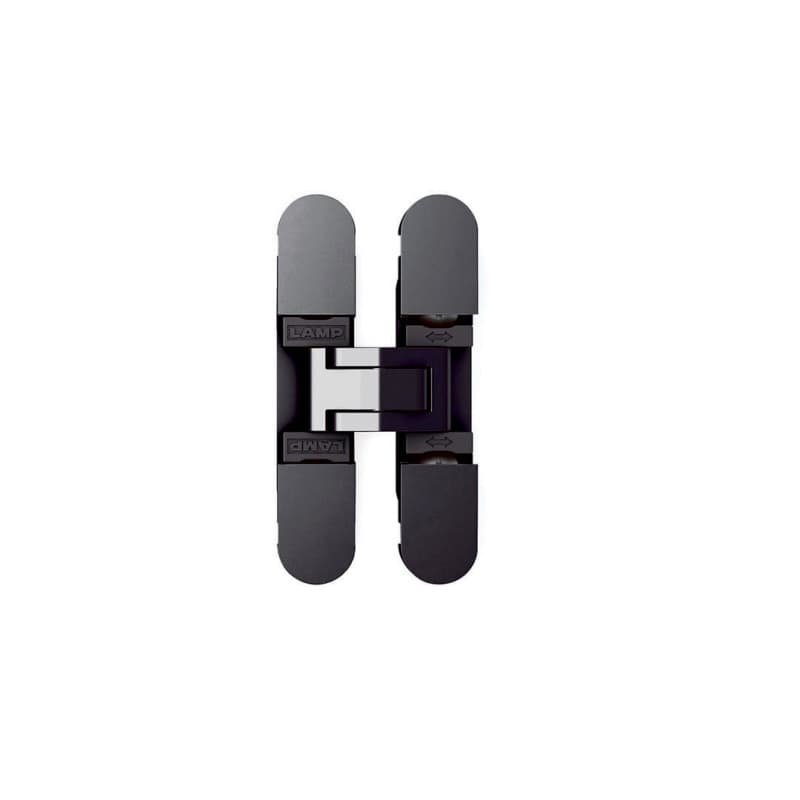 HES3D 3-Way Adjustable Concealed Hinge, Black