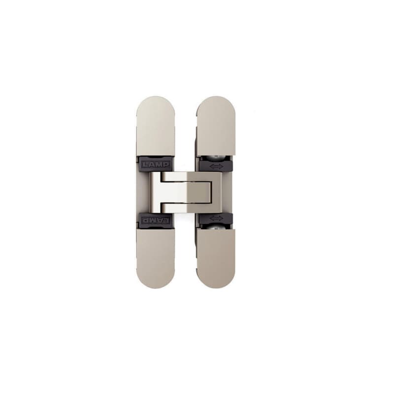 HES3D-70 3-Way Adjustable Concealed Hinge, Dull Nickel