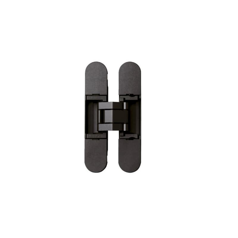 HES3D-90 3-Way Adjustable Concealed Hinge, Black
