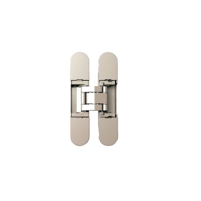 HES3D-90 3-Way Adjustable Concealed Hinge, Dull Nickel