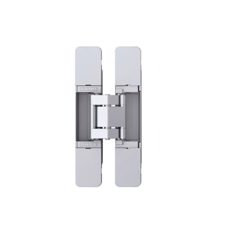 HES3D-E160 3-Way Adjustable Concealed Hinge, Dull Chrome