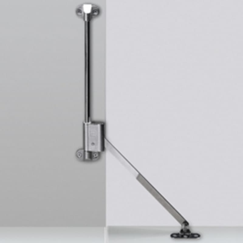 Klassik D 182mm Flap Stay with L258 D Support, Nickel-Plated