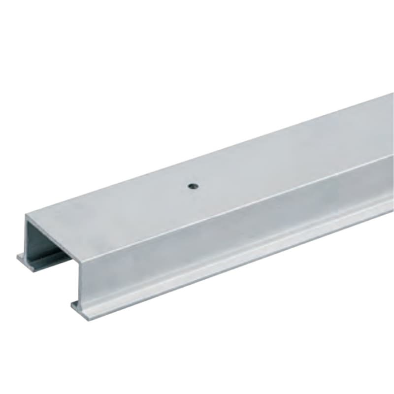 4' Aluminum Extruded By-passing Double Track 7003
