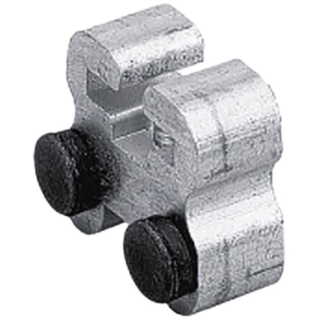 TopLine 1210 End Stop, Bright Aluminum