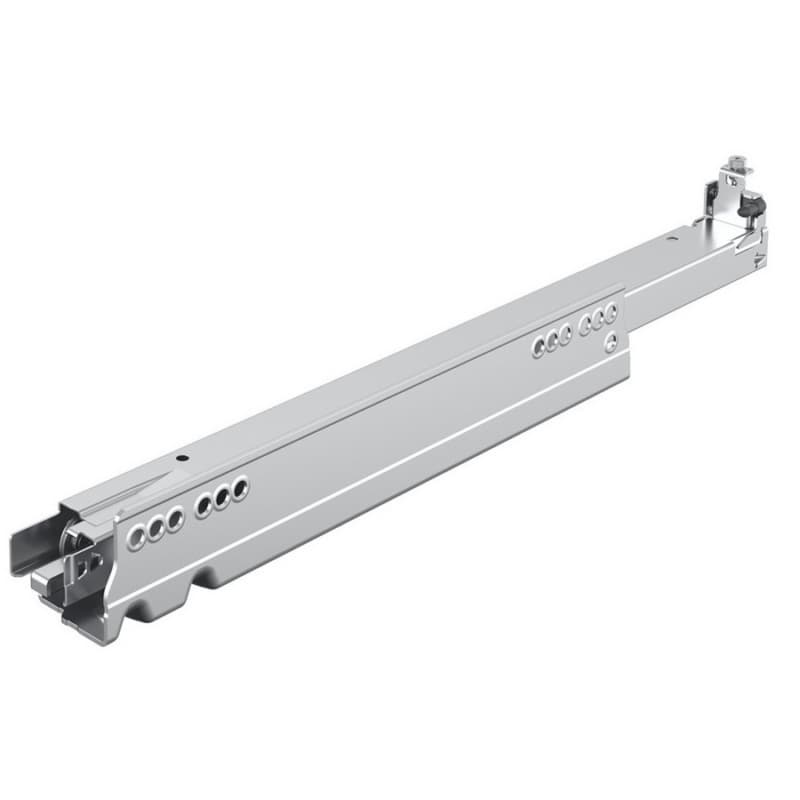 500mm Actro 5D Right Undermount Drawer Slide for 5/8" Material, 88lb Capacity Full Extension with Silent System Soft-Closing