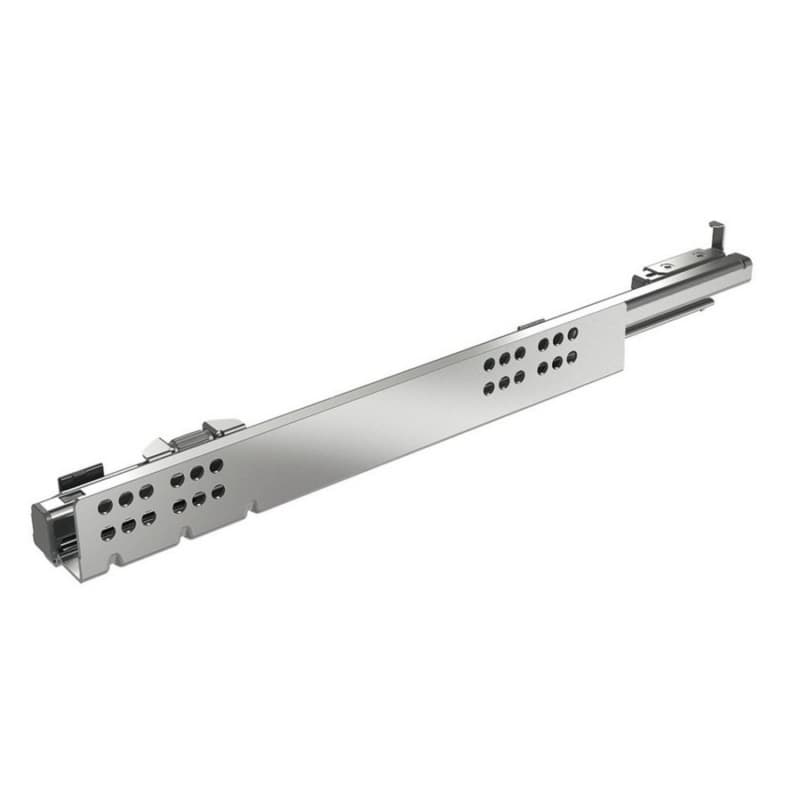 9" Quadro 4D V6 IW21 Undermount Right Drawer Slide for Faceframe/Frameless Application, 90lb Capacity Full Extension with Push-to-Open (10/Box)